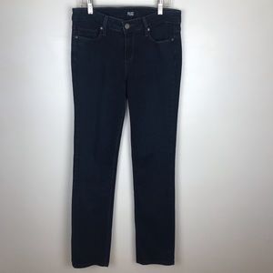 PAIGE Skyline Straight Blue Dark Wash size…
